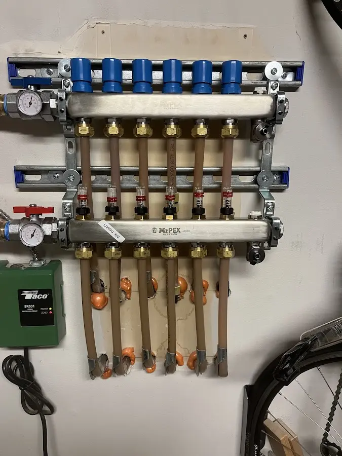 Plumber performing Leak Detection at a residential property in Seymour